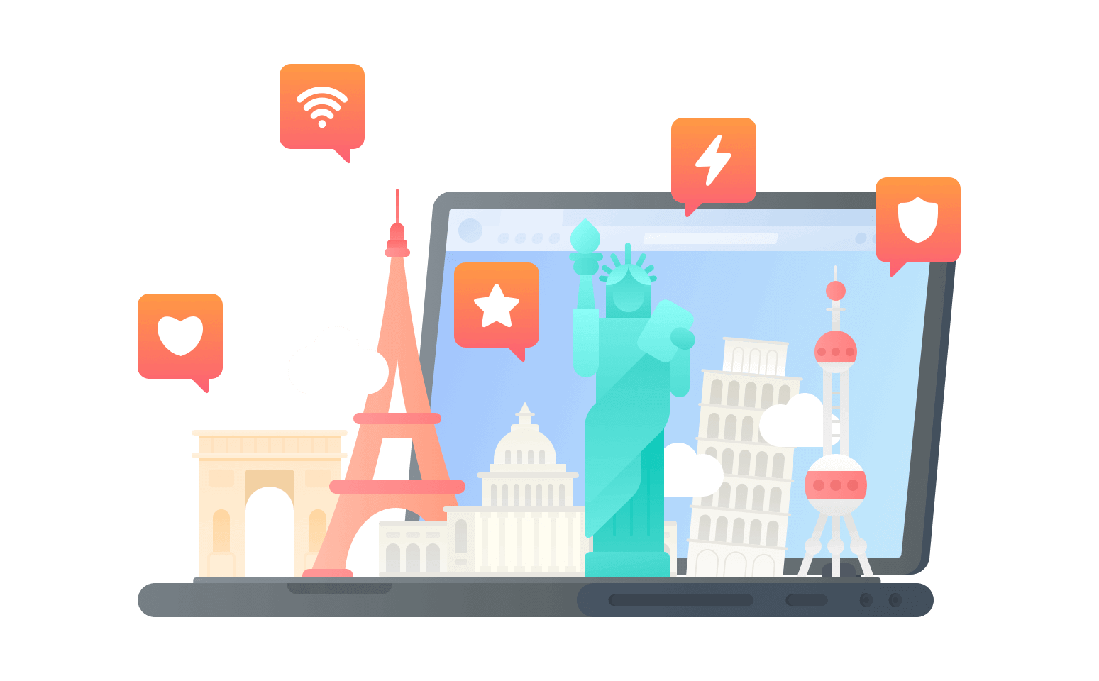 在斯瓦巴德和扬马延岛连接到中国vpn - 云网吧